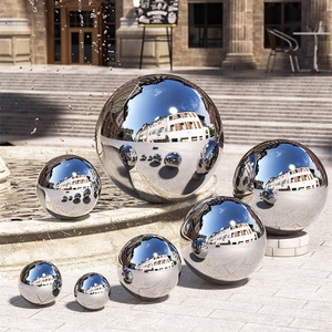 16 pulgadas 18 pulgadas 20 pulgadas al aire libre jardín ornamento Acero inoxidable bolas huecas espejo estándar ANSI - Product Image 5