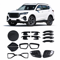 Accessoires pour Jetour X70 FL 2025+ : Insert de poignée de porte extérieure, Couvercle de réservoir de carburant, Rétroviseur, Grille de fenêtre, Cache de phare antibrouillard