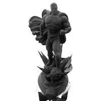 Statue imprimée en pierre artificielle 3D Tailles personnalisées Conceptions de super-héros Marvel & DC pour une utilisation intérieure/extérieure dans les jardins et les églises