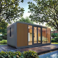 Maison conteneur modulaire respirante de 20 pieds et 40 pieds, facile à assembler, portable, pour habitation, bureau ou usage résidentiel - Apple Cottage Container House
