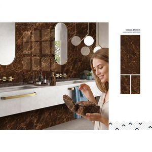 Azulejos de Porcelana Carrara Personalizados de 24x48 Pulgadas con Aspecto de Mármol Pulido para Proyectos Residenciales y Hoteles - Product Image 4