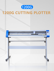 Plotter de corte XTEK DIGITAL 1200MG de 1.2M con accesorios para impresión de vinilos y pegatinas, con patrón de corte automático. - Product Image 2