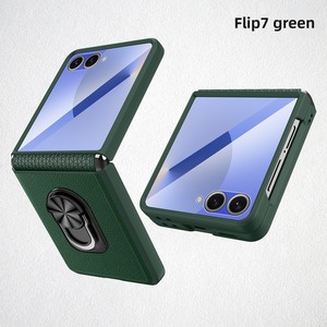 โรงงานฮวนมินนำเสนอเคสโทรศัพท์แบบพับได้พร้อมห่วงคล้อง TPU สำหรับ Samsung Z Flip 7 ดีไซน์เรียบง่าย - Product Image 6