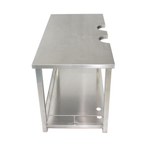 Meja pemeriksaan hewan baja tahan karat ramah lingkungan dapat digunakan kembali fitur dapat disesuaikan untuk diagnostik Ultrasound khusus anjing B-Mode - Product Image 5