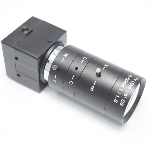 AR0144 MJPG 60fps High-Speed USB Mini Camera Global Exposure Global Shutter Box CS Lens for Industrial Recognition Scanning BOX