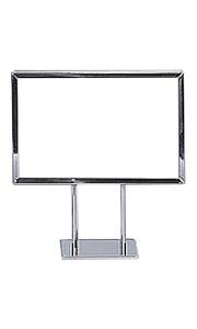 Portacarteles Cromado para Carteles <span class=keywords><strong>de</strong></span> 7" x 11", Soporte Doble <span class=keywords><strong>de</strong></span> Metal para Mostrador o Mesa - Product Image 2