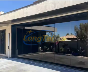 LongTai construit dans la conception d'écran d'insecte, la <span class=keywords><strong>porte</strong></span> <span class=keywords><strong>de</strong></span> <span class=keywords><strong>garage</strong></span> sans cadre <span class=keywords><strong>de</strong></span> miroir bloque efficacement les moustiques d'entrer - Product Image 6
