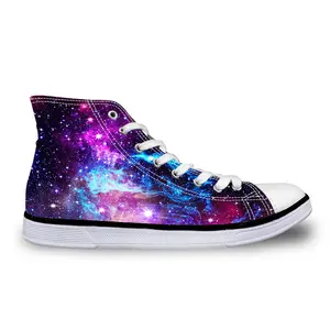 Hot Selling Comfortable Galaxy Print Sport Shoes Fashion Popular Casual Walking Shoes, Print On Demand, Wholesale Dropshipping