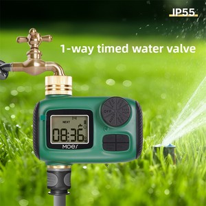 Temporizador <span class=keywords><strong>de</strong></span> <span class=keywords><strong>Riego</strong></span> Automático para Jardín <span class=keywords><strong>de</strong></span> 1/2/3/4 Vías, IP55 Impermeable, Pantalla LCD, Controlador <span class=keywords><strong>de</strong></span> Irrigación con Rosca <span class=keywords><strong>de</strong></span> Entrada <span class=keywords><strong>de</strong></span> Latón - Product Image 5