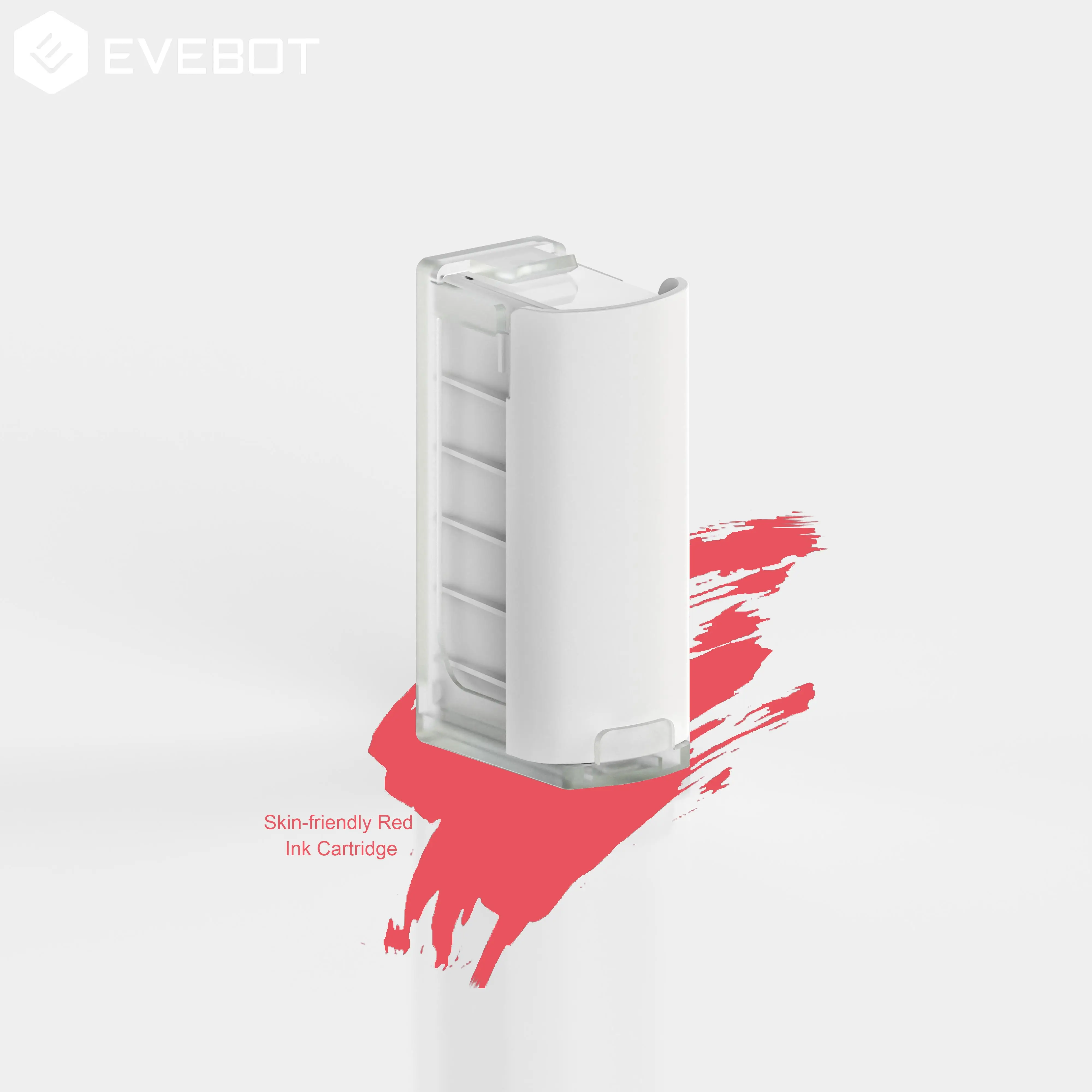 Evebot Huidvriendelijke Rode Inkt Cartridge Voor Printpen & Printpods Tattoo Printer Pocket Mini Handheld Diy Printer Smart Printer