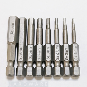 Set Obeng Allen Hexagon Oem8pcs, Bit Hex 1.5 2 2.5 3 4 5 6 8mm, Shank Hex 1/4, Panjang 50mm, Bahan S2 Alloy, Perlengkapan Perkakas Tangan - Product Image 3