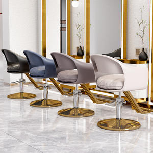 Doğrudan tedarik Modern berber koltuğu yeni uzanmış kuaför sandalyesi ayarlanabilir yükseklik dönebilir özelliği konfor berber dükkanları - Product Image 4