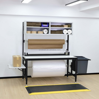 Estación de Embalaje Modular DETALL con Soporte para Rodillos y Accesorios de Embalaje para Operaciones de Envío