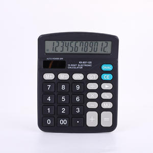 เคเค 837 เครื่องคิดเลขพลังงานแสงอาทิตย์ 12 หลัก แหล่งจ่ายไฟคู่ เครื่องคิดเลขสำนักงานแบบตั้งโต๊ะ เครื่องคิดเลขการเงิน หน้าจอขนาดใหญ่ ใช้งานได้ทั่วไป - Product Image 4