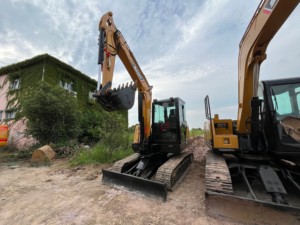 Mini-pelle SANY d'occasion de haute qualité 6 tonnes 60C SY60pro-9 SY75 SY55 à bas prix avec pompe à engrenages portant des composants de base PLC - Product Image 6