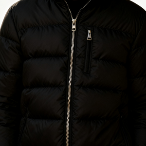 Doudoune matelassée personnalisée pour homme, avec capuche amovible, résistante à l'eau, idéale pour l'hiver et le streetwear – Modèle basique pour temps froid - Product Image 6