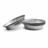 Conteneur alimentaire rond en aluminium pour restaurant, boulangerie, restauration, plats à emporter, préparation de repas, stockage, emballage, fournitures de cuisine