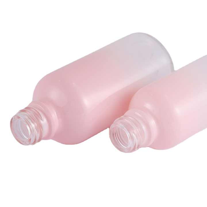 Pink Glass Essence Serum Dropper Bottle 5ml 10ml 15ml 20ml 30ml 