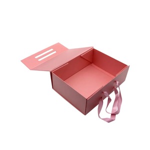 Custom Luxury Magnetic Closure <b>Foldable</b> Paper Package Cardboard Wedding Jewelry Gift Collapsible <b>Boxes</b> - Product Image 4
