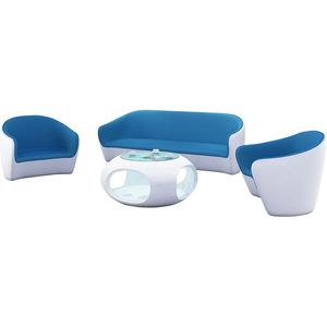 SF-31 Mobilier de bureau commercial moderne, canapé de réception, canapé de bureau en cuir, ensemble de canapés de bureau - Product Image 6