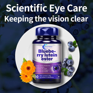 Cao cấp Blueberry <span class=keywords><strong>Lutein</strong></span> Ester viên chất chống oxy hó<span class=keywords><strong>a</strong></span> chăm sóc mắt bổ sung cho người lớn không cho phụ nữ mang thai - Product Image 5