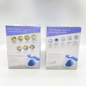 Masajeador eléctrico de mano 5 en 1, masajeador de tono giratorio, empujador de grasa, dispositivo para quemar grasa como TV, masajeador adelgazante corporal, rodillo para celulitis - Product Image 6