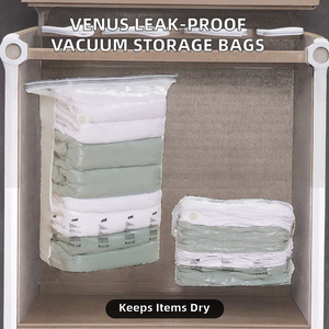 Sacs de rangement pliables et durables en PA+PE, scellables sous vide, pour vêtements - Product Image 3