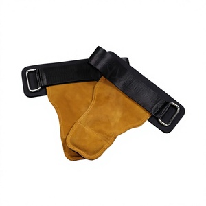 High Quality Leather Weightlifting Hook <b>Straps</b> Wholesale Fitness Equipment OEM/ODM - Product Image 1