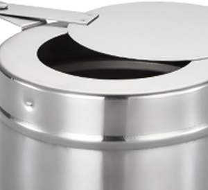 Estufa Buffet de Acero Inoxidable con Cubierta de Vidrio, Estilo Europeo, para Uso en Restaurantes, Diseño Moderno, Venta Directa de Fábrica al Por Mayor - Product Image 2