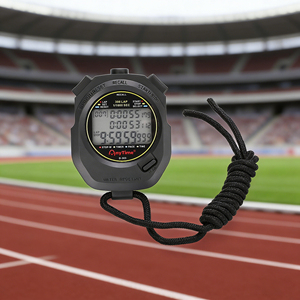 <span class=keywords><strong>Cronometro</strong></span> Impermeabile con 300 Memorie e Display a 3 Righe, Allarmi, Conto alla Rovescia, <span class=keywords><strong>Metronomo</strong></span> per Studenti, Esercizi e Arbitri - Product Image 1