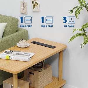 Regleta de Enchufes Industrial Empotrable de 13A para Escritorio de Oficina, Toma de Corriente Integrada para <span class=keywords><strong>Muebles</strong></span> con Interruptor - Product Image 2