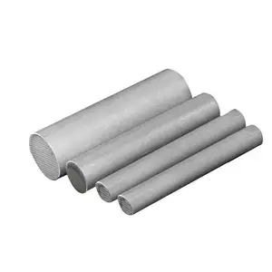 Tige en aluminium flexible de résistance à la corrosion 10mm 20mm 300mm ou barre ronde d'alliage d'aluminium de diamètre adapté aux besoins du client