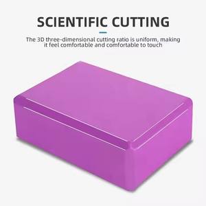 บล็อกไม้ก๊อกโยคะกันลื่นทำจากโฟม EVA สำหรับฝึกออกกำลังกายมีหลายสีโลโก้ได้ตามต้องการ - Product Image 3