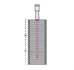 Piezas de aire acondicionado de coche de alta calidad evaporador de CA automático para Ford <span class=keywords><strong>Taurus</strong></span> 1996-2007 OEM 1F1Z19850CA/1F1Z19850DA/2F1Z19850CA - Product Image 2