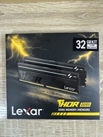 Lexar Thor DDR5 RAM 32GB(2x16GB) 6000MHz CL38 288-Pin UDIMM Desktop Memory for Intel XMP3.0 AMD EXPO for Gaming AI Voltage 1.35V