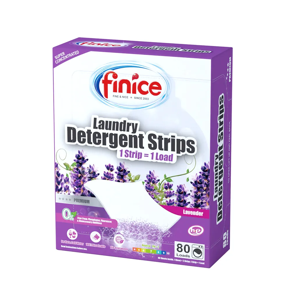 Giấy Giặt Bột Giặt Sinh Thái Giặt Strips Giấy Xà Phòng Dải