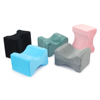 Coussin de jambe en mousse à mémoire de forme avec logo personnalisé, orthopédique, pour soulager la sciatique, les douleurs dorsales, des articulations de la hanche et des cuisses, coussin de genou pour la maison
