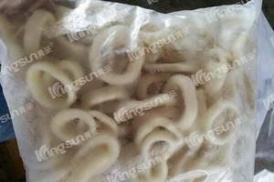 Anel de lulas-marinha indianas congeladas embalado a granel do oceano Índico - Product Image 6
