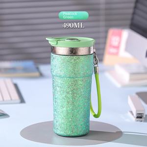 Tasse thermos à café à succion magnétique en aluminium de grande capacité Bactériostatique portable Cadeau d'affaires Tasse à eau de bureau - Product Image 6