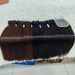 Letsfly 100% Cheveux Humains Bruts du Vietnam, Lots de Cheveux 12A, Vente en Gros, Cheveux Bruts Alignés dans le Sens de la Cuticule, Lot de Cheveux Bruts Alignés dans le Sens de la Cuticule - Product Image 1