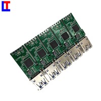 Carte MPPT Inverter PCBA avec SATA SSD sans fil DMX ONU NVR Power Control Charger Circuit Wireless Access