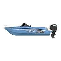 Nouveau bateau à moteur en aluminium pour la pêche sportive, 150 CV, 60-75 km/h, durable, à vendre au Royaume-Uni