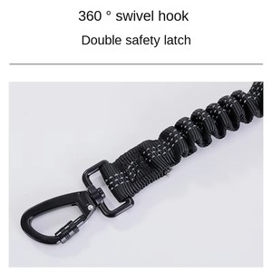 Venta al por mayor logotipo personalizado ajustable perro Correa cinturón de seguridad del <span class=keywords><strong>coche</strong></span> mascota seguridad <span class=keywords><strong>coche</strong></span> Correa - Product Image 3