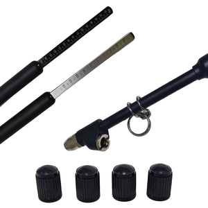 Alat Ukur Tekanan Ban Kompak 31cm Dua Kepala 10-150psi untuk SUV Van Motor - Product Image 5