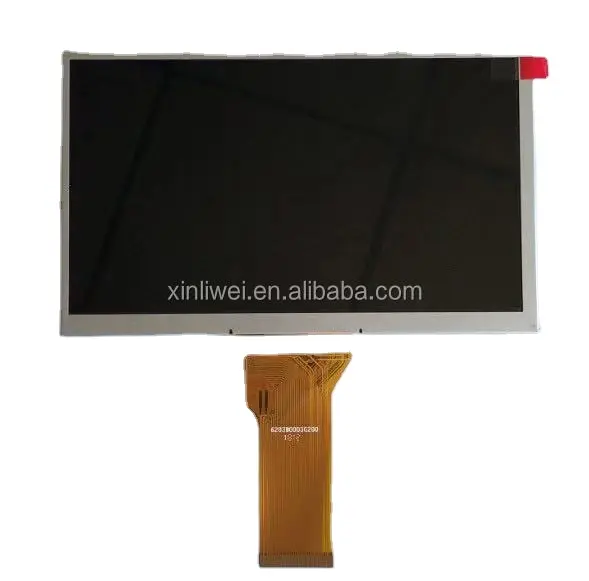 Personalizado 7 pulgadas RGB/HDMI/LVDS/MIPI interfaz 7 pulgadas TFT LCD módulo 1024(RGB) x600 800*480 TFT LCD panel de pantalla