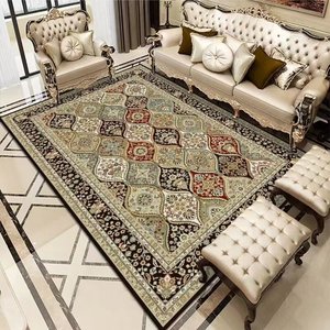 <span class=keywords><strong>Tapis</strong></span> et carpettes carrés en velours persan imprimés en 3D, lavables, modernes et faciles <span class=keywords><strong>d</strong></span>'<span class=keywords><strong>entretien</strong></span> pour salon - Product Image 5
