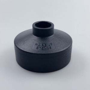 Hochwertige HDPE Schwarze Fittings SDR11 Muffen-Fusion Reduzierkupplung für Wasserversorgung - Product Image 1