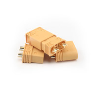 Connecteur XT90 Prise et Fiche 45A 90A Cramponné 12 AWG PA66 2000 Utilisation pour Batterie RC Câble d'Alimentation ESC Lot en Stock