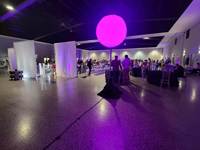 Lumière de ballon 600W RGB CCT, sphère blanche réglable, design personnalisé, éclairage gonflable pour événements, lampe décorative pour festivals