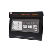 Sistema de Control de Alarma Contra Incendios Convencional Tanda TXC7001 de Alta Calidad, Panel CE, 1 a 4 Lazos Opcionales, Pantalla LCD, Batería de Respaldo de 32 Puntos